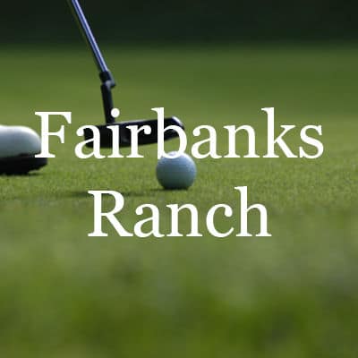 Fairbanks Ranch Homes for Sale