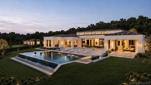 6858 Las Colinas, Rancho Santa Fe, Active - Home for Sale