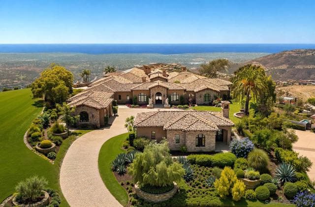 8619 Via Rancho Cielo, Rancho Santa Fe, Active - Home for Sale